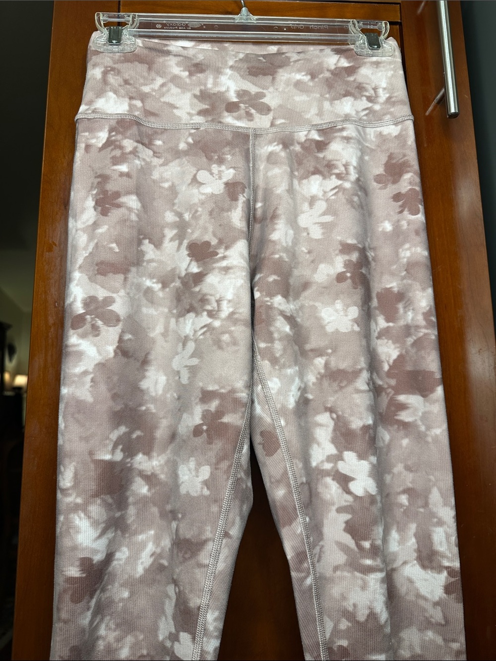 Women’s Mauve Pink Print yoga 🧘 leggings by Prana